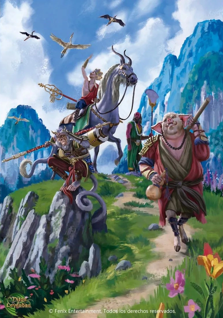 Ilustración de la baraja Xan raro